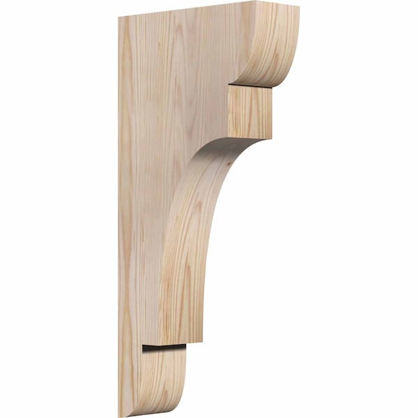 Ekena Millwork New Brighton Smooth Corbel, Douglas Fir, 3 1/2"W x 10"D x 22"H COR04X10X22NEB00SDF - main